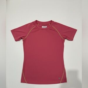 Columbia Girls L Raspberry color Activity t -shirt